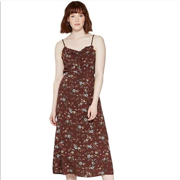 Floral Midi Dress - Picture 1 of 12